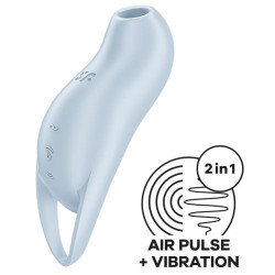Satisfyer Stimulateur de Clitoris Pocket Pro 1 Bleu